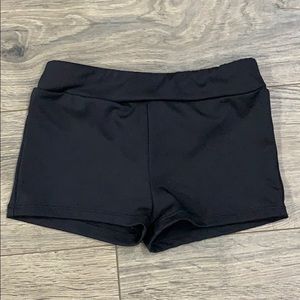 Girls spandex short shorts